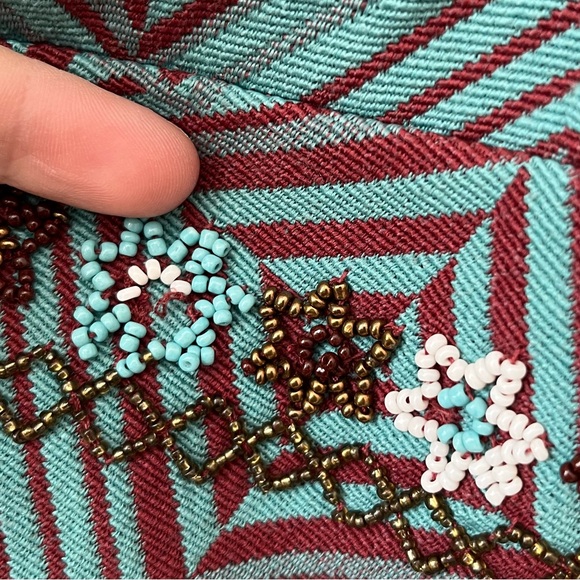 Free People New Romantics Beaded Mini Shift Dress - Picture 7 of 7